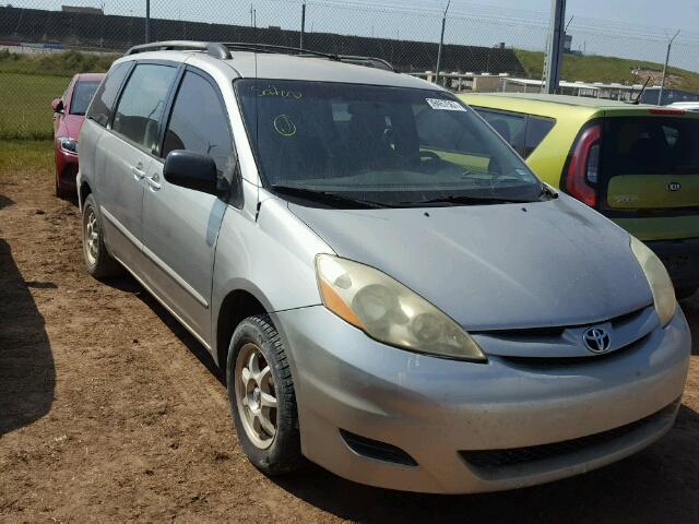 5TDZA23C86S511547 - 2006 TOYOTA SIENNA CE GRAY photo 1