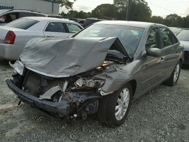 KMHFC46F57A176479 - 2007 HYUNDAI AZERA SE GRAY photo 2