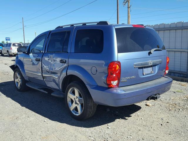 1D8HB58207F511751 - 2007 DODGE DURANGO LI BLUE photo 3