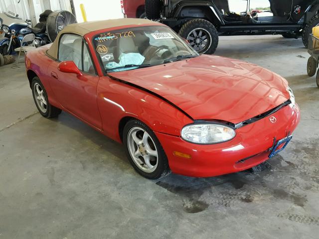 JM1NB3534X0137229 - 1999 MAZDA MX-5 MIATA RED photo 1