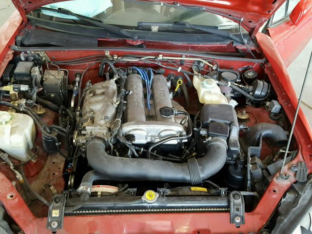 JM1NB3534X0137229 - 1999 MAZDA MX-5 MIATA RED photo 7