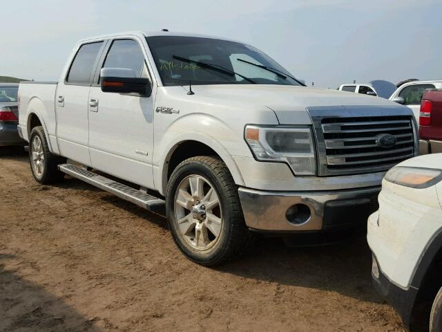 1FTFW1CT0DKD23043 - 2013 FORD F150 WHITE photo 1