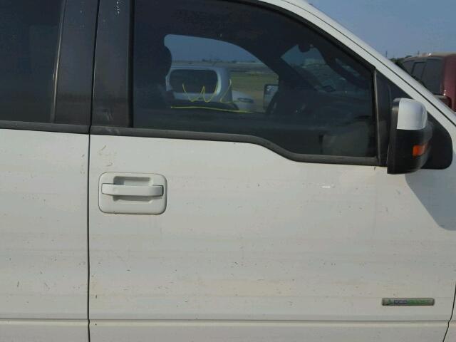 1FTFW1CT0DKD23043 - 2013 FORD F150 WHITE photo 9