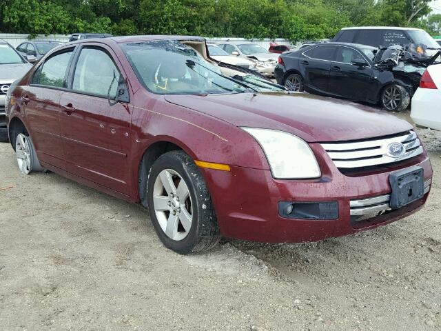 3FAHP07Z57R261322 - 2007 FORD FUSION SE RED photo 1