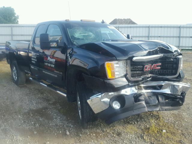 1GT210CG7CZ147995 - 2012 GMC SIERRA C25 BLACK photo 1