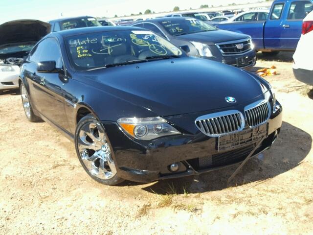 WBAEH13507CR53017 - 2007 BMW 650 I BLACK photo 1