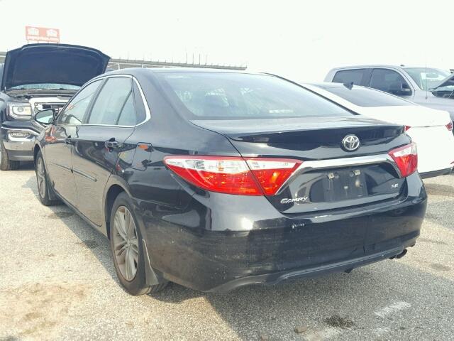 4T1BF1FK5FU078969 - 2015 TOYOTA CAMRY LE შავი ფოტო 3