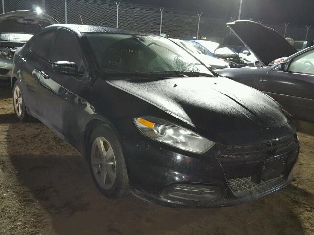 1C3CDFFA3GD816065 - 2016 DODGE DART SXT S BLACK photo 1