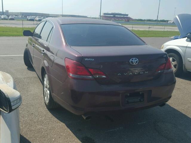 4T1BK36B68U311591 - 2008 TOYOTA AVALON XL MAROON photo 3