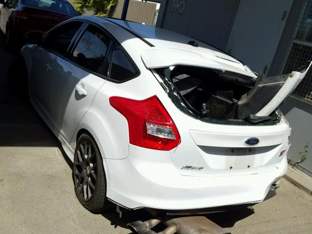 1FADP3L93EL176710 - 2014 FORD FOCUS ST WHITE photo 3