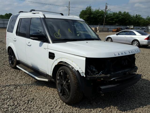 SALAK2V64GA838374 - 2016 LAND ROVER LR4 HSE LU WHITE photo 1