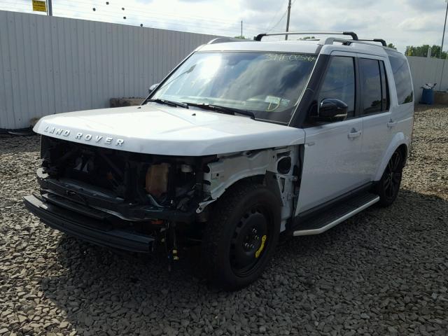 SALAK2V64GA838374 - 2016 LAND ROVER LR4 HSE LU WHITE photo 2