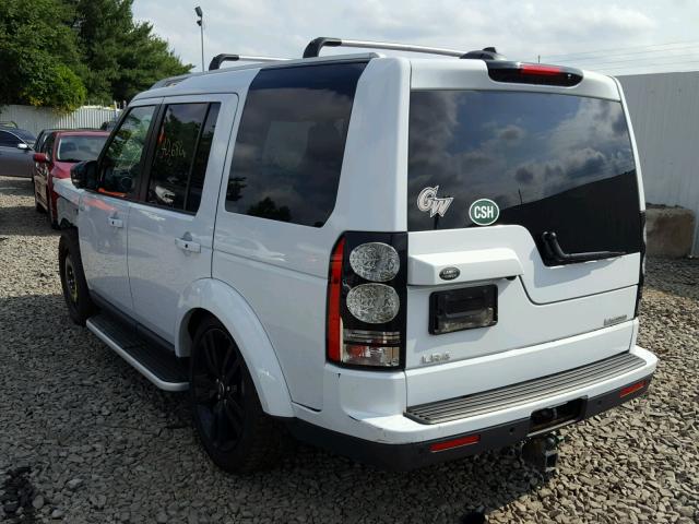 SALAK2V64GA838374 - 2016 LAND ROVER LR4 HSE LU WHITE photo 3