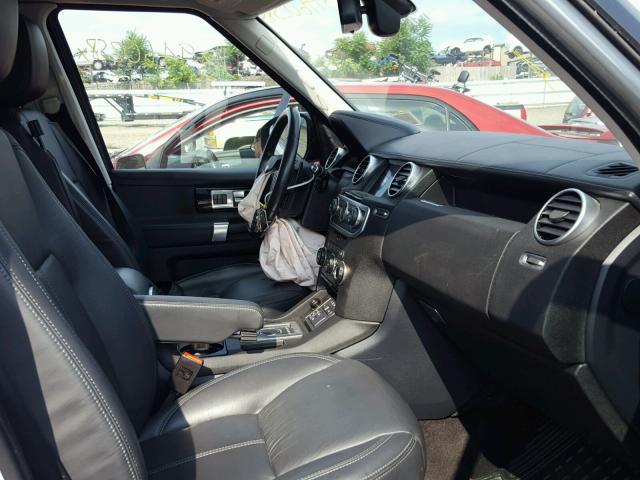 SALAK2V64GA838374 - 2016 LAND ROVER LR4 HSE LU WHITE photo 5