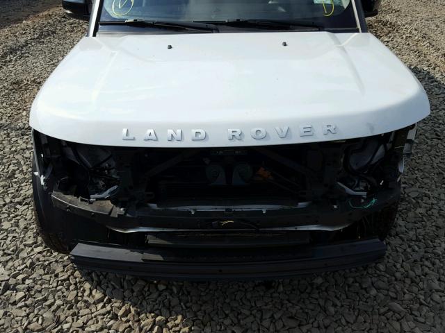 SALAK2V64GA838374 - 2016 LAND ROVER LR4 HSE LU WHITE photo 7