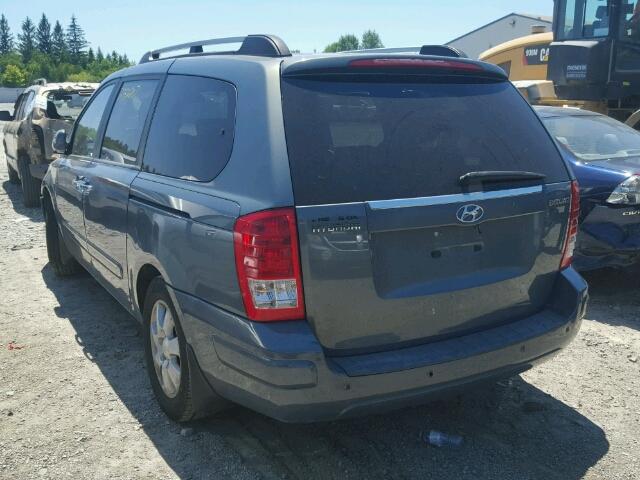 KNDMC233476020656 - 2007 HYUNDAI ENTOURAGE GRAY photo 3