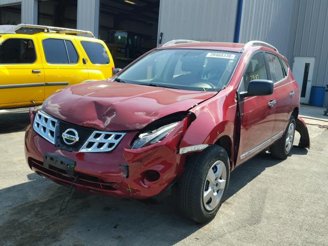 JN8AS5MT8FW157026 - 2015 NISSAN ROGUE SELE RED photo 2
