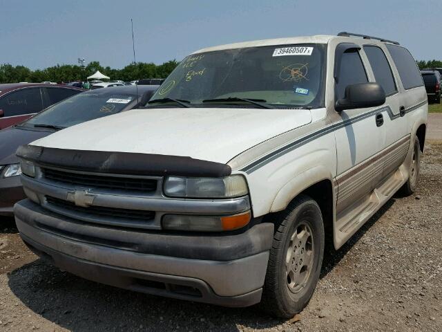 1GNEC16Z14J167886 - 2004 CHEVROLET SUBURBAN C WHITE photo 2