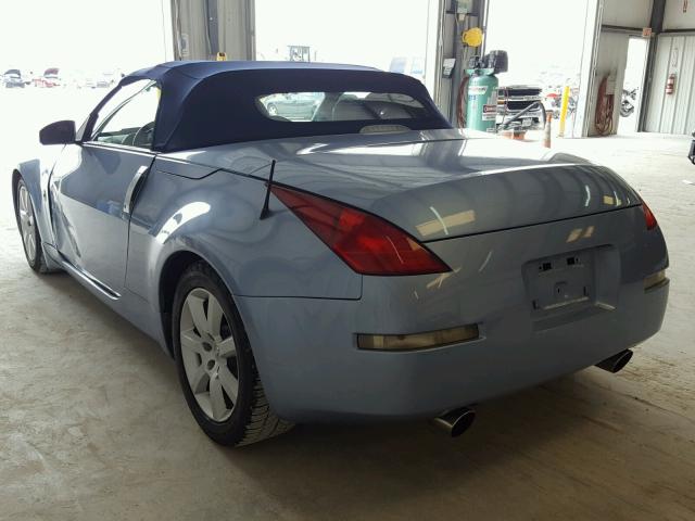 JN1AZ36A74M251952 - 2004 NISSAN 350Z ROADS BLUE photo 3