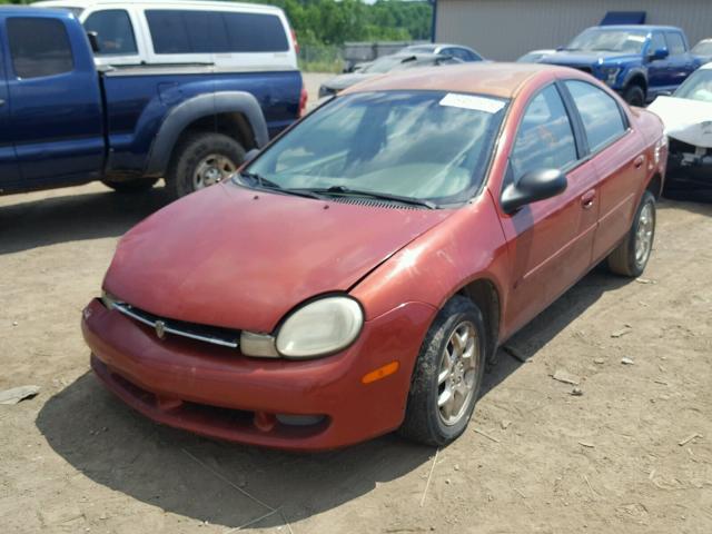1P3ES46C3YD861671 - 2000 PLYMOUTH NEON BASE 橙色 照片 2