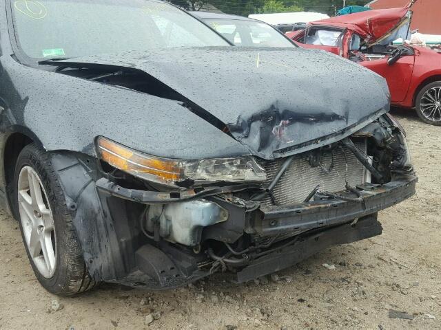 19UUA66284A004826 - 2004 ACURA TL GRAY photo 9