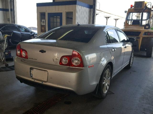 1G1ZE5E13BF369323 - 2011 CHEVROLET MALIBU LTZ ვერცხლისფერი ფოტო 4