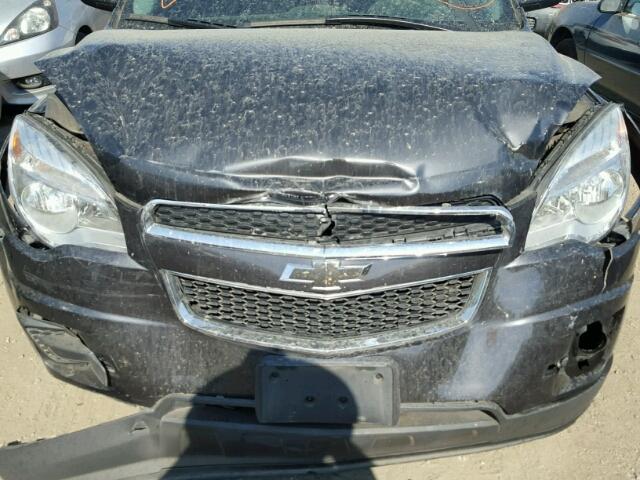 2GNALBEK2F6188416 - 2015 CHEVROLET EQUINOX LT GRAY photo 7