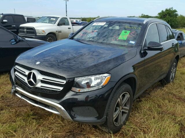 WDC0G4JB4GF009580 - 2016 MERCEDES-BENZ GLC BLACK photo 2