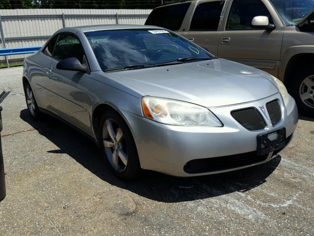 1G2ZH358064245418 - 2006 PONTIAC G6 GT SILVER photo 1