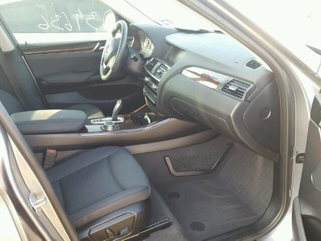 5UXWZ7C51G0T42727 - 2016 BMW X3 GRAY photo 5