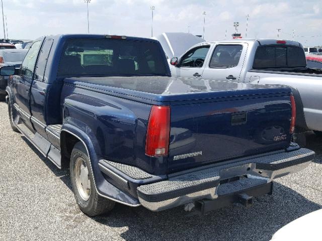 2GTEC19R9W1520053 - 1998 GMC SIERRA C15 BLUE photo 3