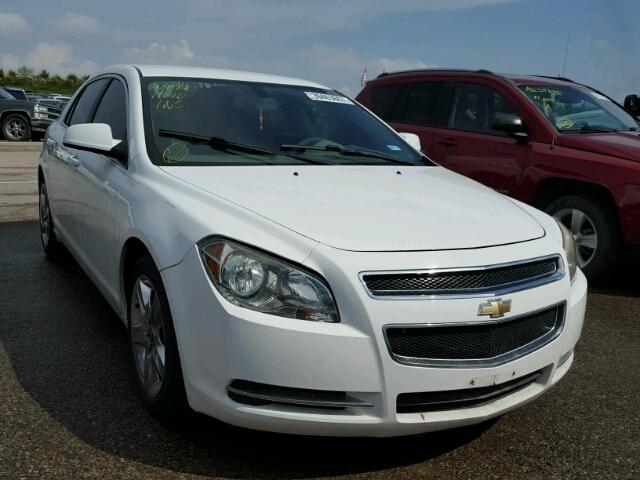 1G1ZC5EB1AF180991 - 2010 CHEVROLET MALIBU 1LT WHITE photo 1