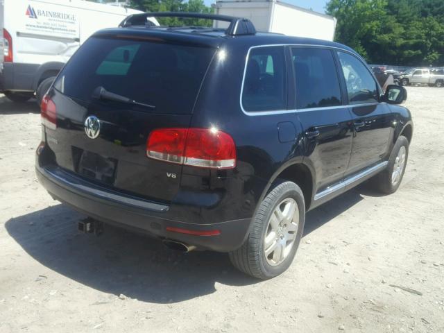 WVGCM77L95D017806 - 2005 VOLKSWAGEN TOUAREG 4. BLACK photo 4