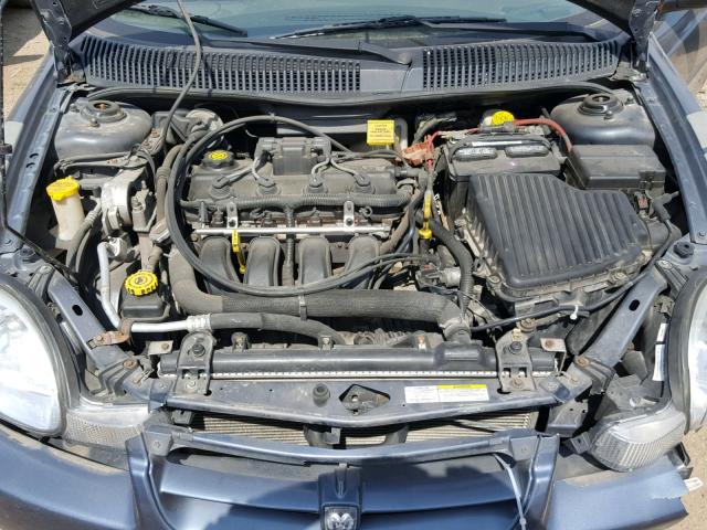 1B3ES46C22D502854 - 2002 DODGE NEON SE BLUE photo 7