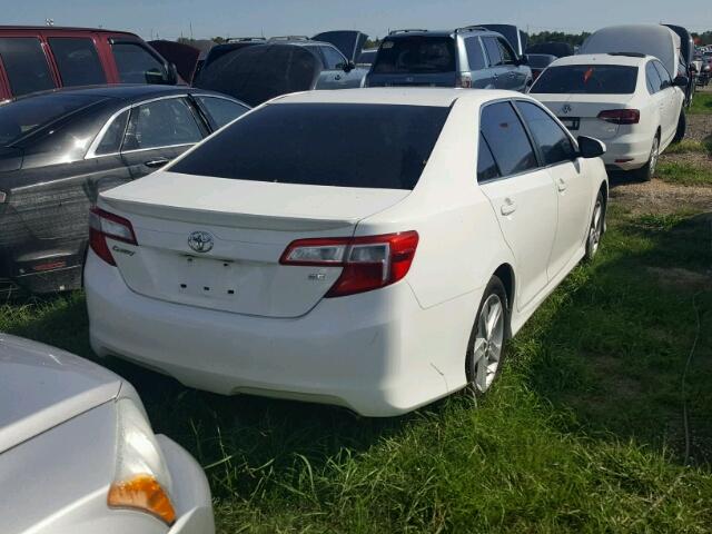 4T1BF1FK5CU588332 - 2012 TOYOTA CAMRY BASE WHITE photo 4