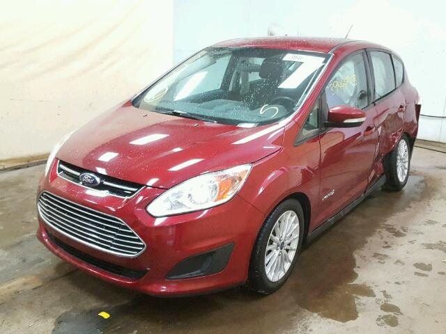1FADP5AU9DL523572 - 2013 FORD C-MAX SE RED photo 2