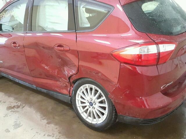 1FADP5AU9DL523572 - 2013 FORD C-MAX SE RED photo 9