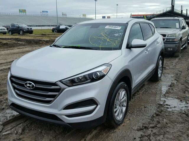 KM8J23A47GU107062 - 2016 HYUNDAI TUCSON SILVER photo 2