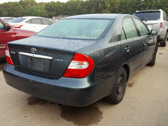 4T1BE32K13U678291 - 2003 TOYOTA CAMRY GREEN photo 4