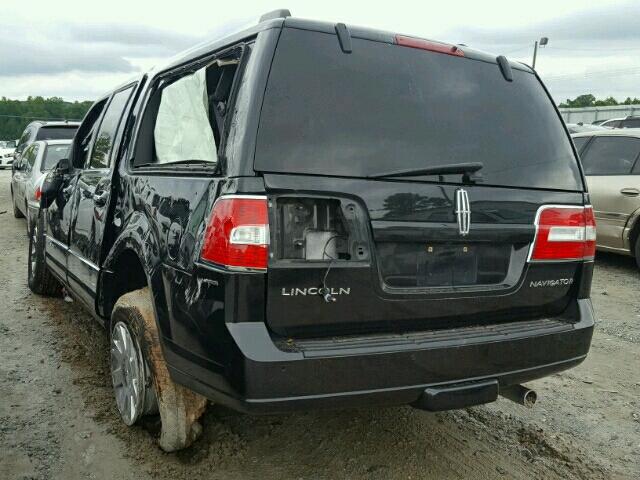 5LMJJ3H53DEL08493 - 2013 LINCOLN NAVIGATOR BLACK photo 3