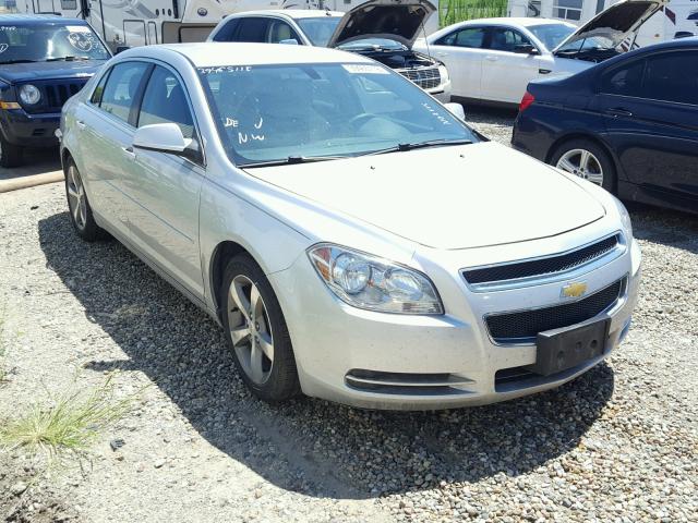 1G1ZC5E10BF385436 - 2011 CHEVROLET MALIBU 1LT SILVER photo 1