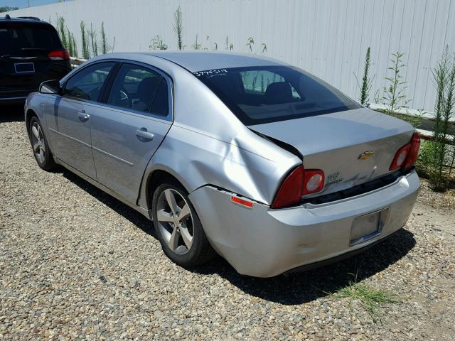 1G1ZC5E10BF385436 - 2011 CHEVROLET MALIBU 1LT SILVER photo 3
