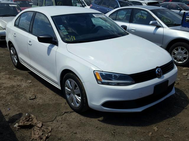 3VW2K7AJ7DM221484 - 2013 VOLKSWAGEN JETTA BASE Սպիտակ լուսանկար 1