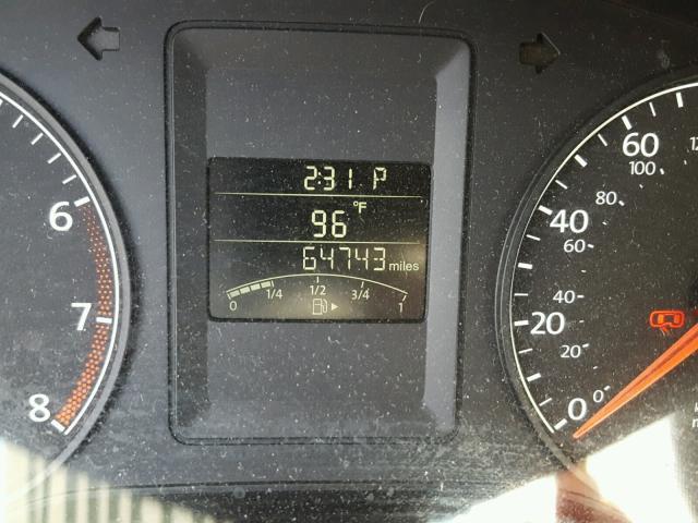 3VW2K7AJ7DM221484 - 2013 VOLKSWAGEN JETTA BASE Սպիտակ լուսանկար 8