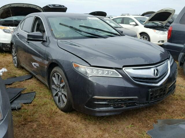 19UUB2F53FA023240 - 2015 ACURA TLX GRAY photo 1