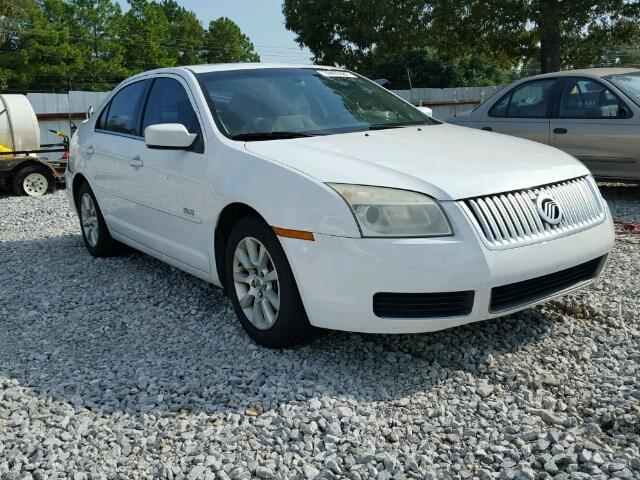 3MEHM07Z17R637208 - 2007 MERCURY MILAN WHITE photo 1