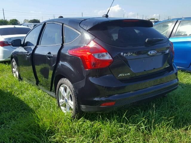 1FADP3K29DL383847 - 2013 FORD FOCUS BLACK photo 3