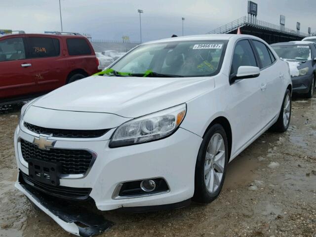 1G11E5SL0EF246070 - 2014 CHEVROLET MALIBU WHITE photo 2