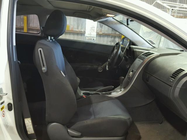 JTKDE167490290987 - 2009 TOYOTA SCION TC WHITE photo 5