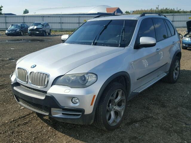 5UXFE83548L164104 - 2008 BMW X5 4.8I SILVER photo 2